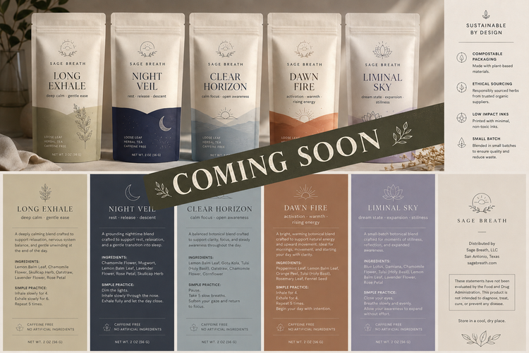 Sage Breath Tea Blends